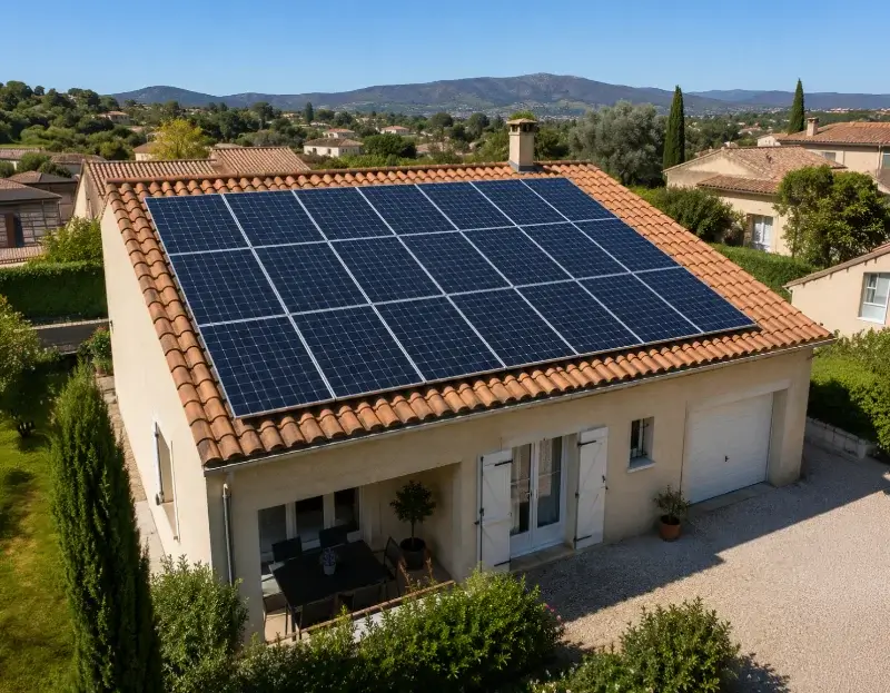 Prime à l'autoconsommation panneaux solaires Le Born — aide financière de l'État